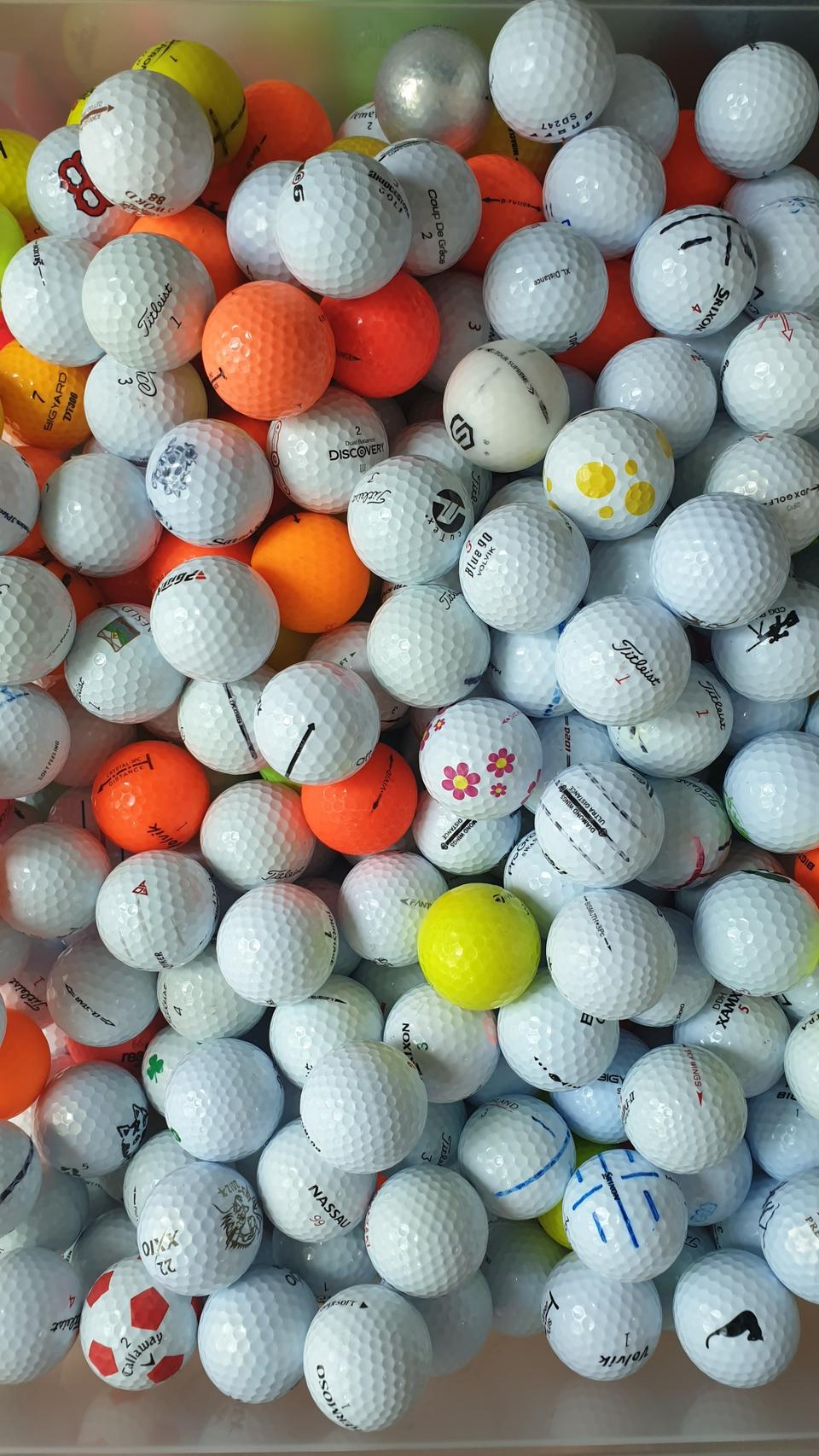 라운딩하기 좋은 가성비 골프공- 계란 한판 만원