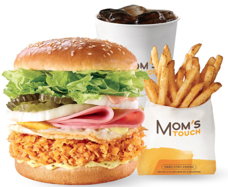 맘스터치 인크레더블버거 세트 기프티콘 판매합니다.