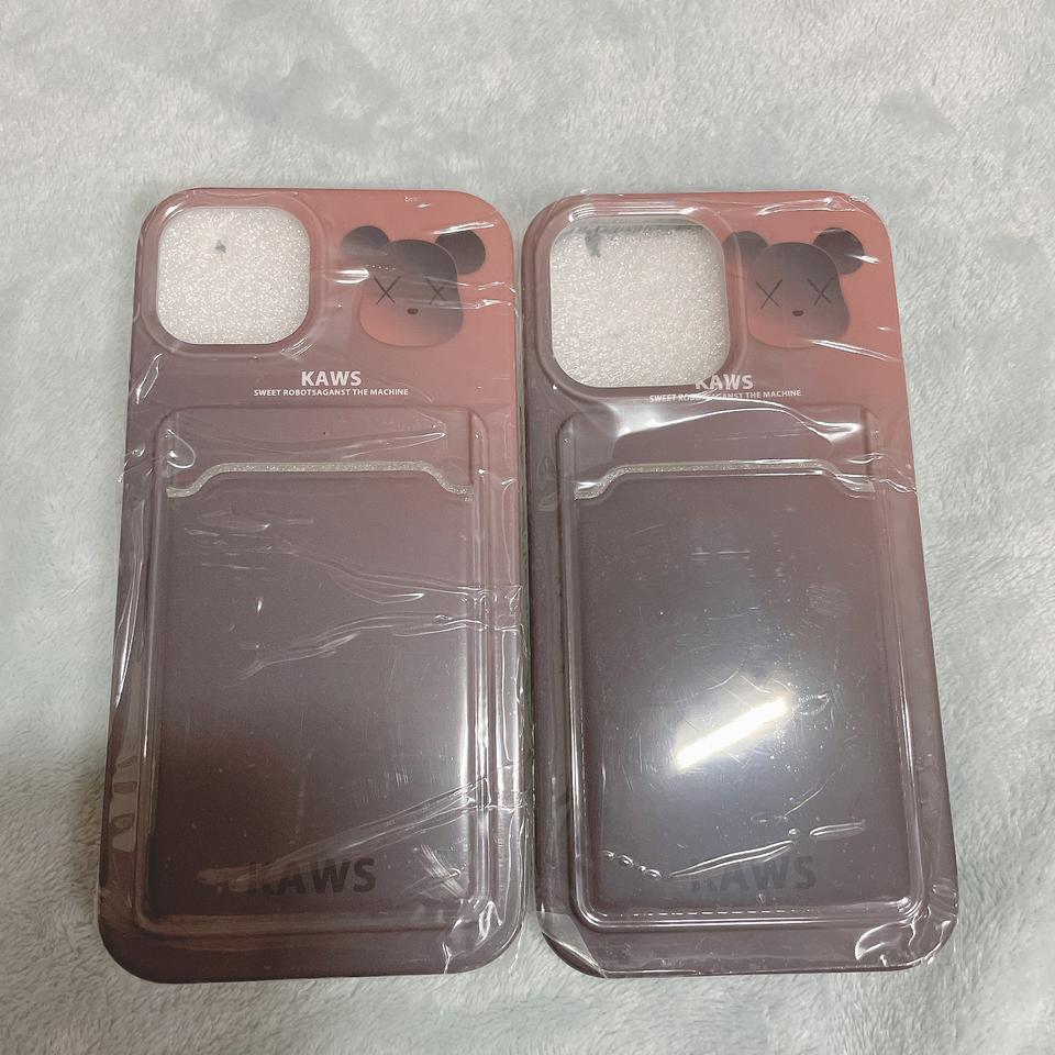 아이폰13 케이스 kaws 카우스 실리콘 카드 케이스