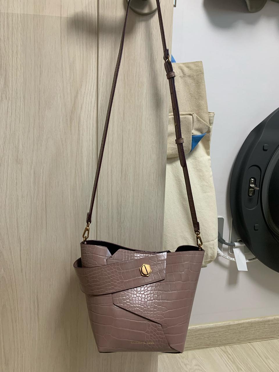 택포 찰스앤키스 버킷백 크로스백