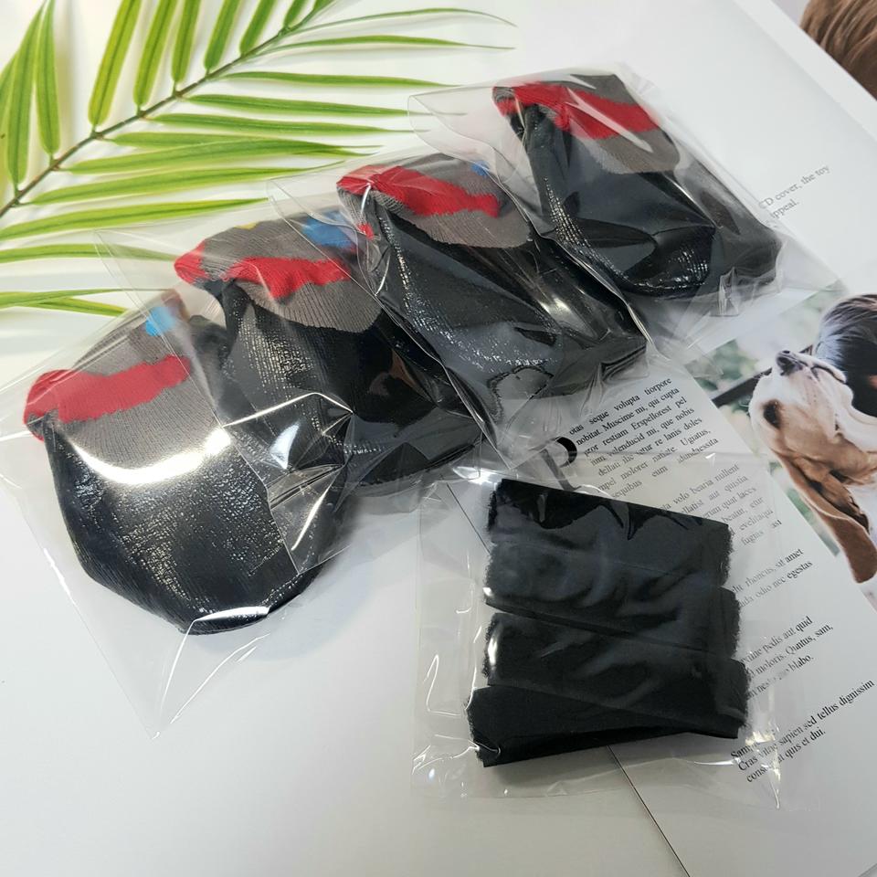 강아지 방수 양말 신발(중형견 대형견 사이즈)