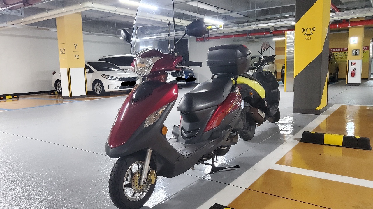 대림 100cc VF100F 레드 판매합니다