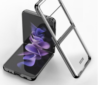 GKK 갤럭시 Z플립3 케이스 투명 하드 케이스