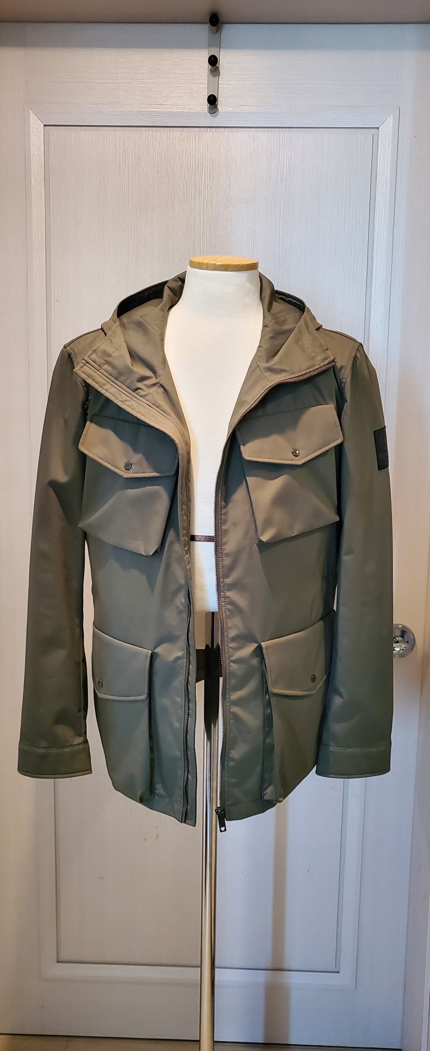 스위스브랜드 Strellson 정품 남성 야상점퍼