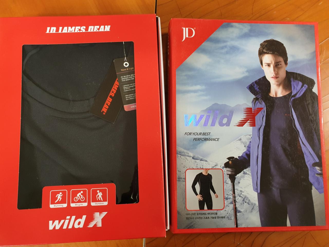 와일드엑스 스포츠 기능성 언더웨어 새제품