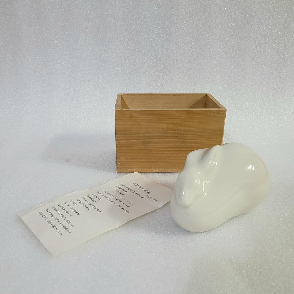 모리노 카즈요 토끼 도자기소품