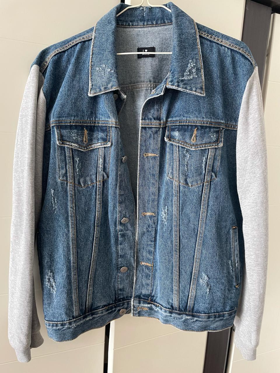 청 데님자켓