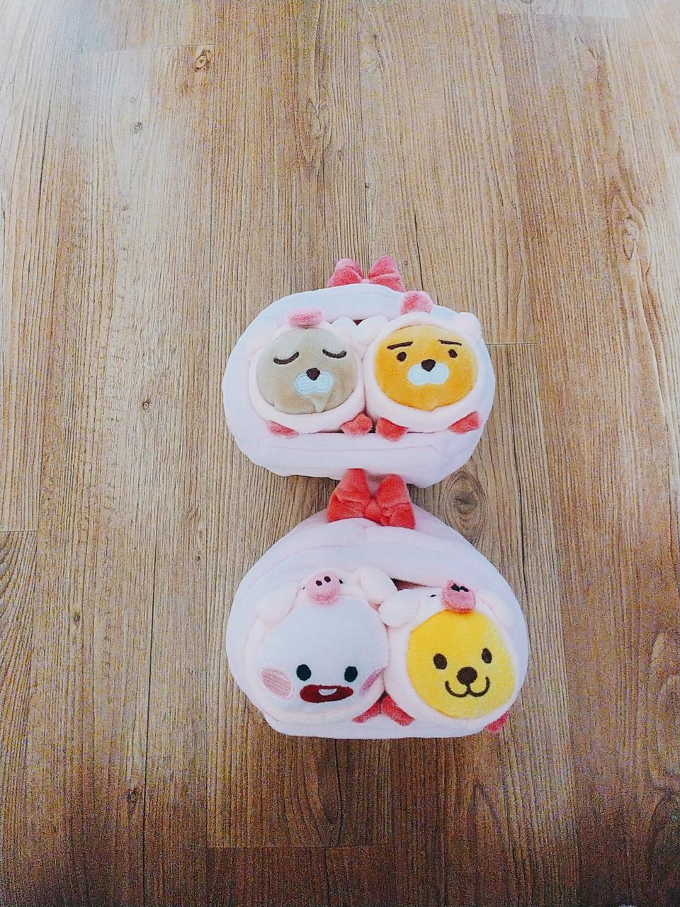 카카오프렌즈  어피치라이언무지제이지인형