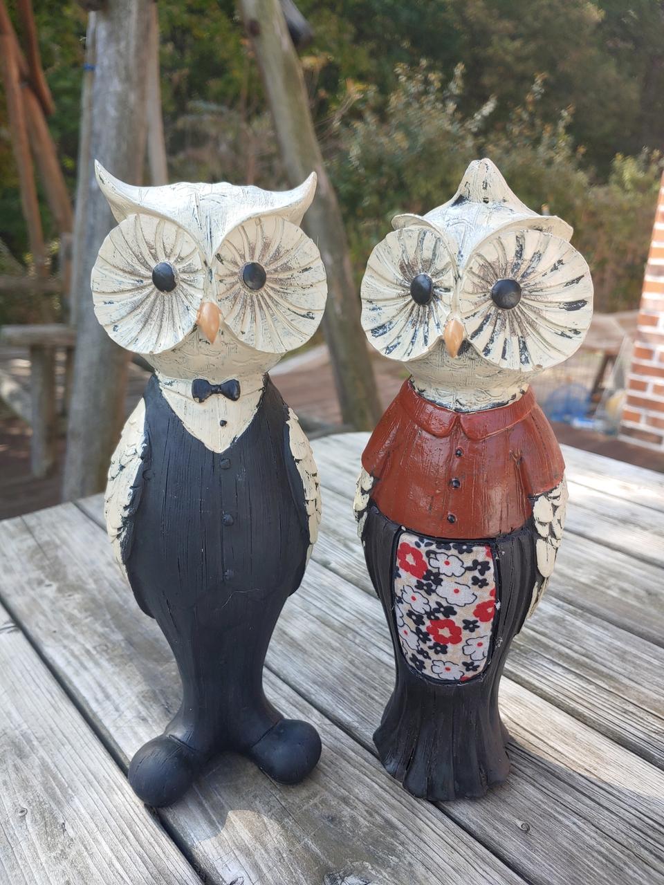 남.녀 정중한 부엉이 세트