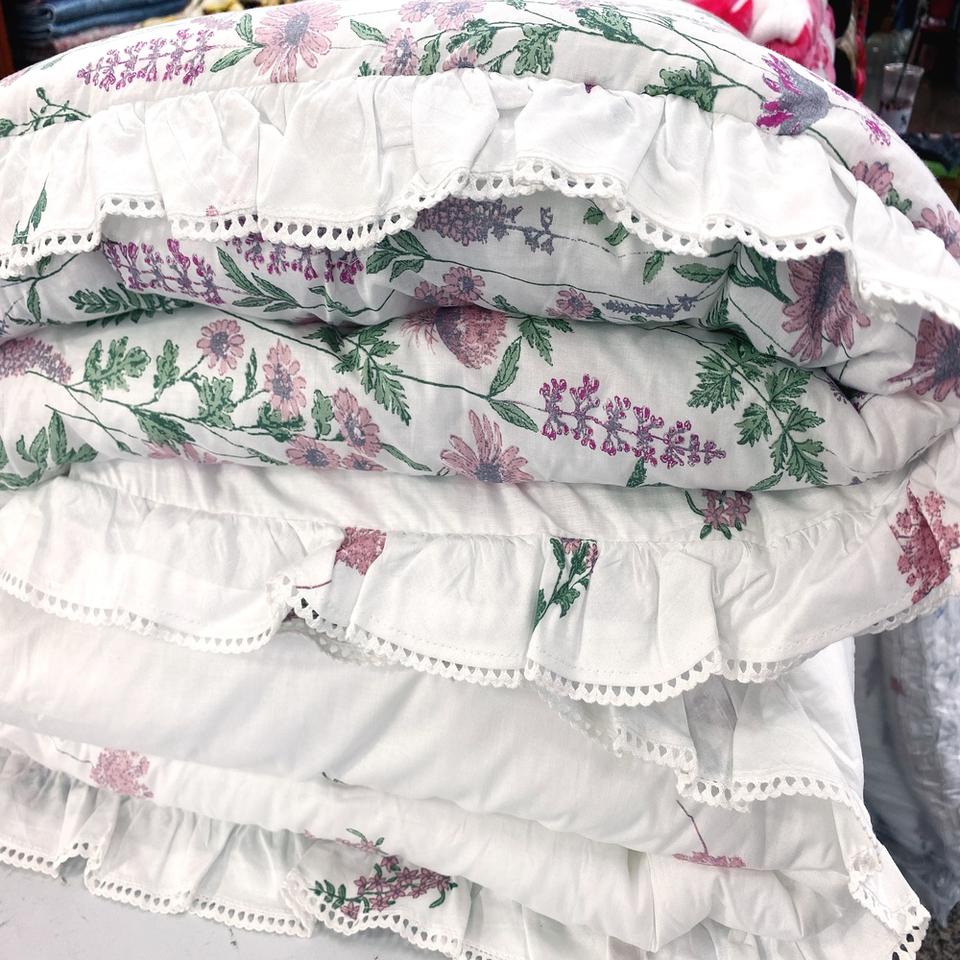 <신상>국내산 킹사이즈 사계절 60수 면평직 프린트 워싱 차렵이불 세트도매