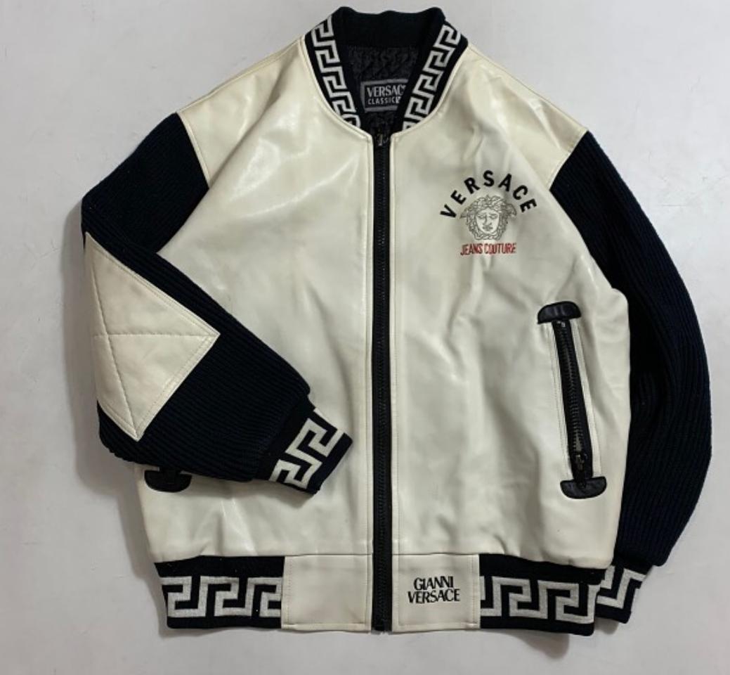 베르사체 레더자켓