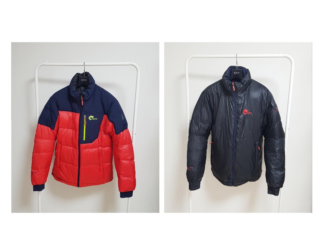 쎄일!여90)66)거의새거)정품)네파리버시블구스다운패딩