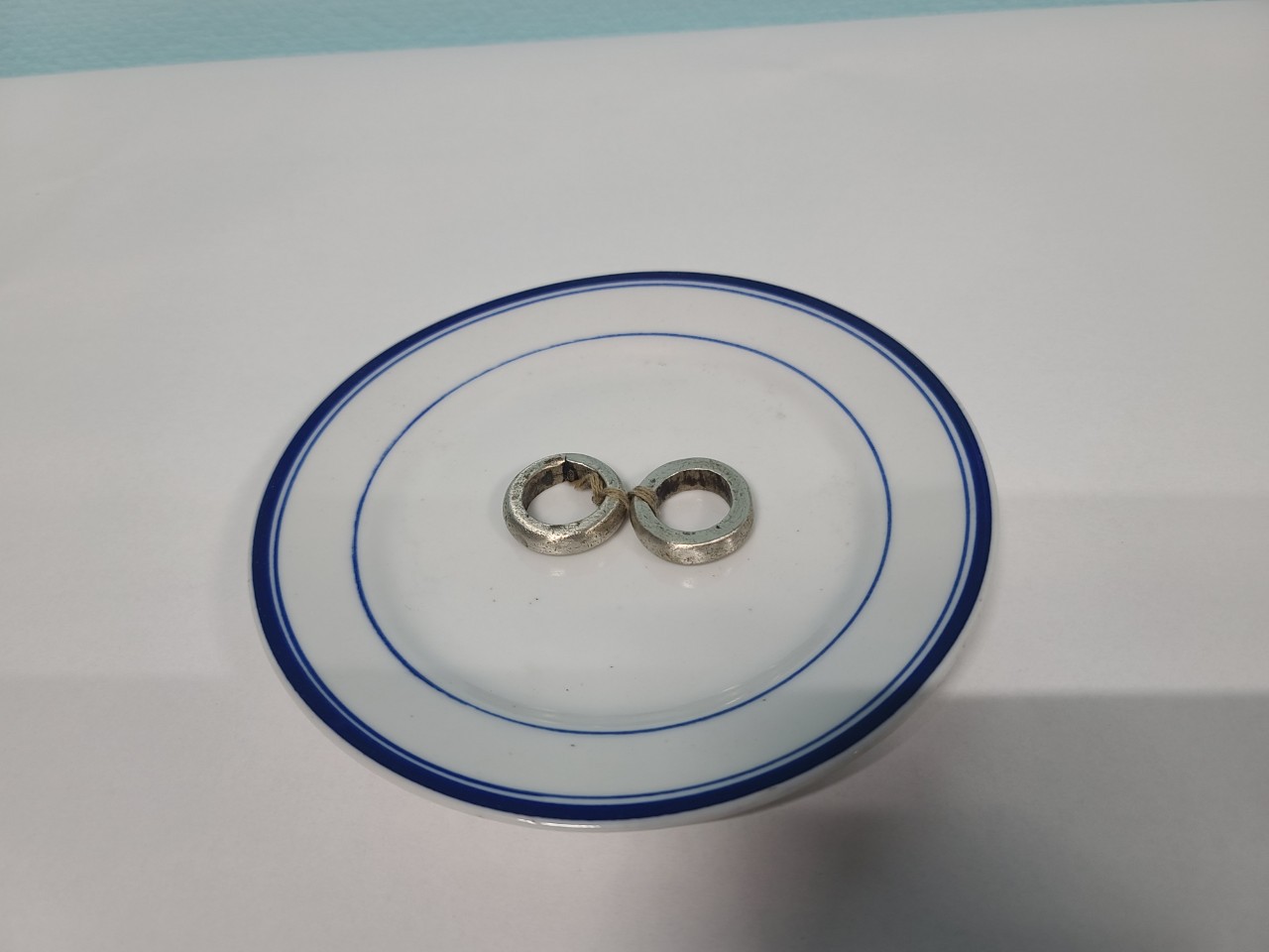 옛날 조선시대 은반지  굴레반지 쌍가락지 은가락지