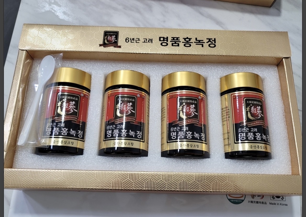 6년근 고급 홍삼세트 쇼핑백포함