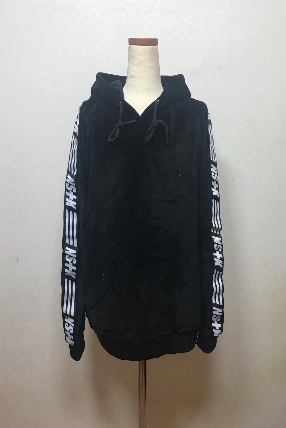 네스티킥 벨벳 사이드라인 후드티