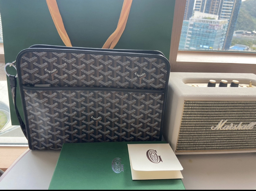 고야드 쥬방스 GM 블랙 + 블랙 키링