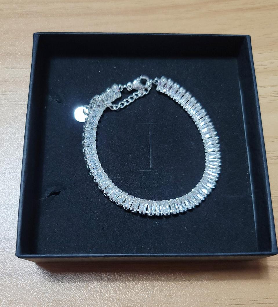 써치컬 실버925 도금처리 테니스팔찌