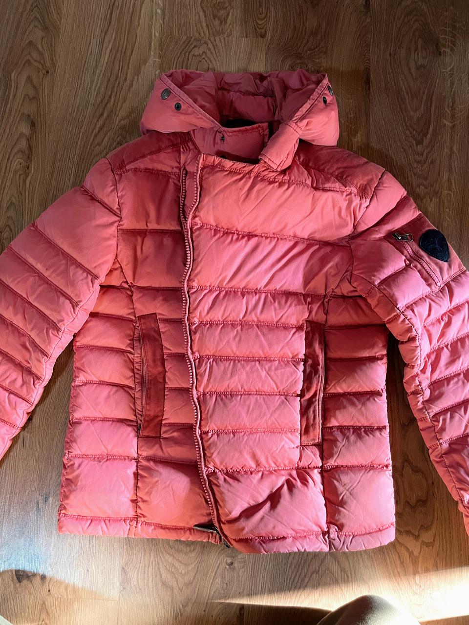 알마니진 패딩 라지 armani jeans L size