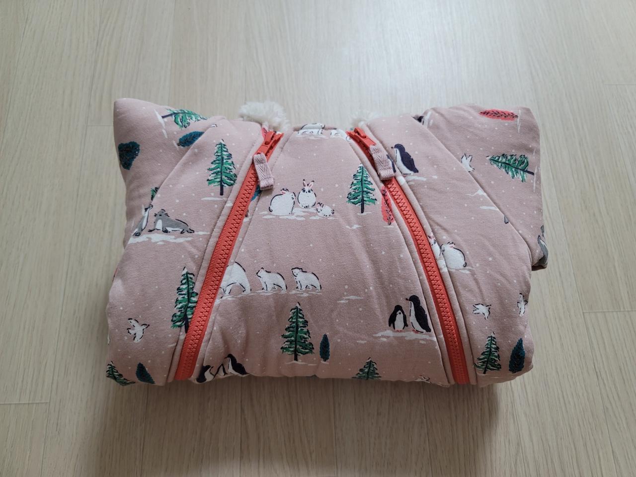 미니보덴 방한우주복 2-3y 새옷