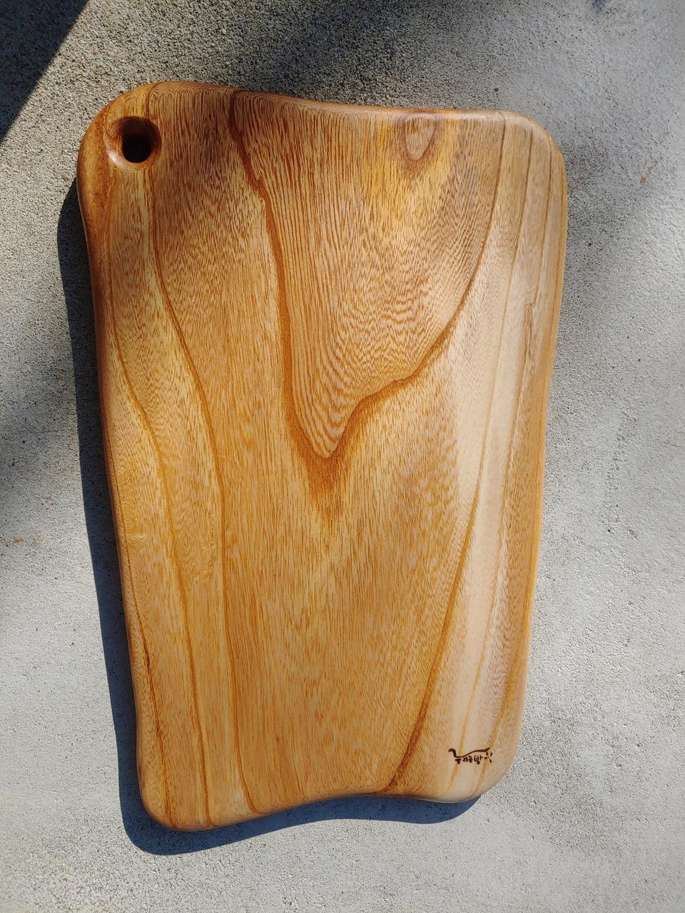 느티나무 프레이팅도마