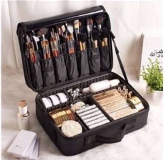 대형 메이크업박스 캐리어, 화장품 가방, 여행용 메이크업박스,(새상품)