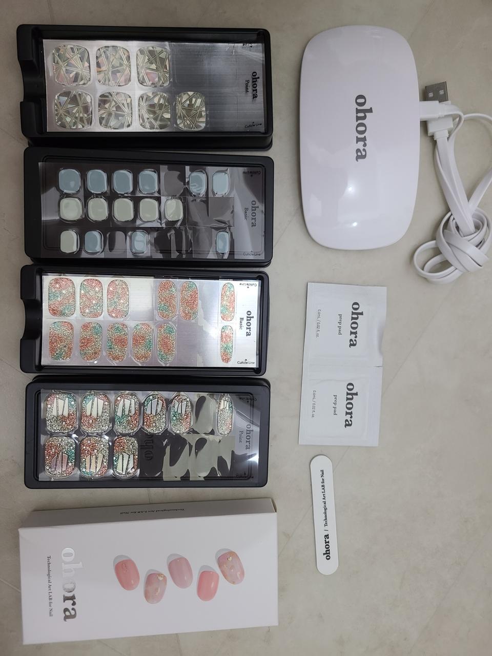 오호라 젤네일, 젤패디, 젤램프 일괄