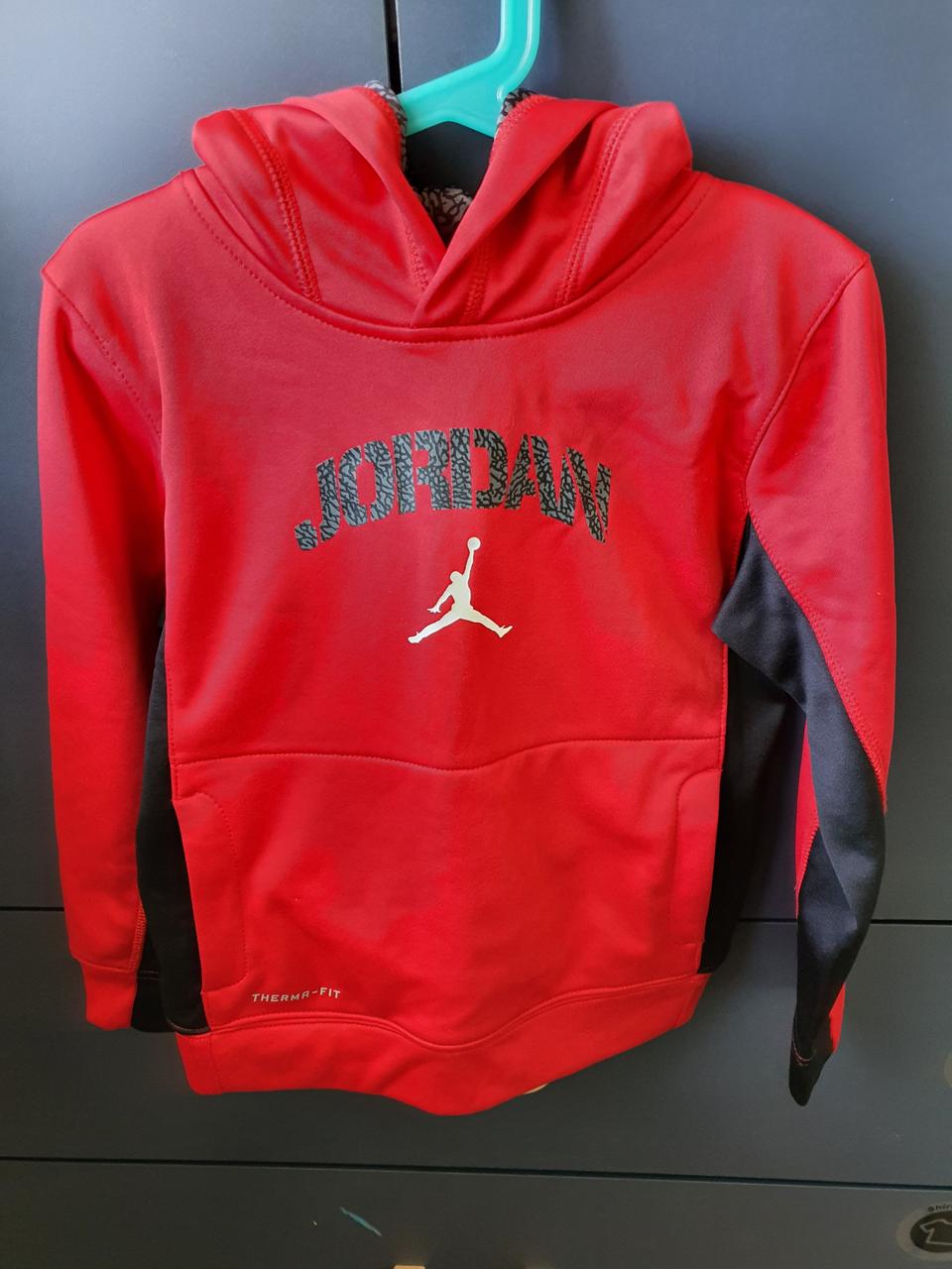 5-6세 나이키 조던 기모 후드티