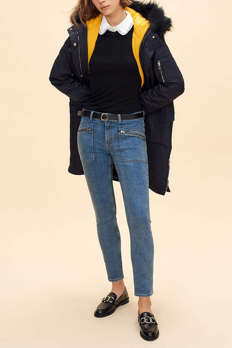 끌로디피에로 블랙 패딩 점퍼