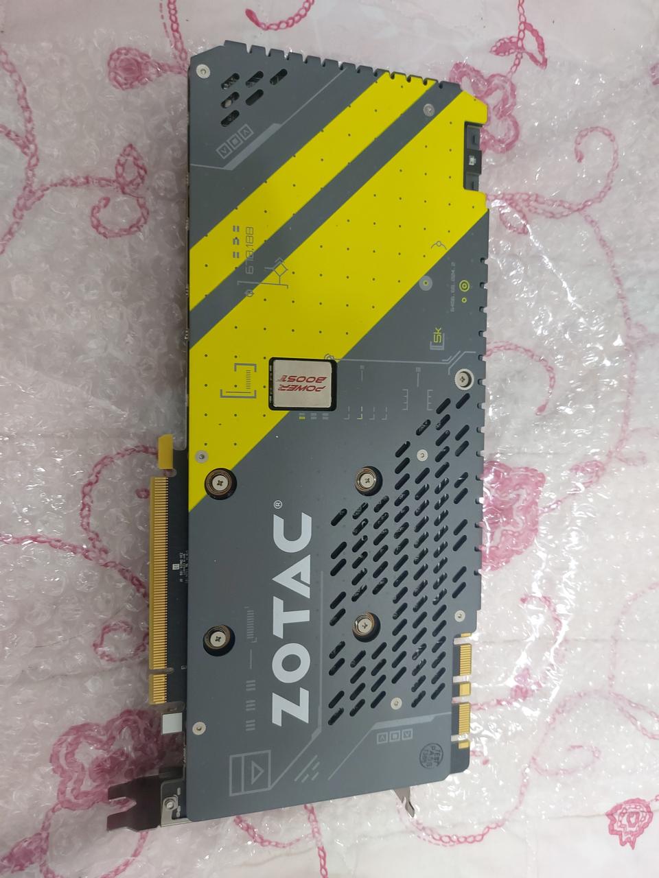 zotac 1080 AMP! ED geforce ddr5x 256bit