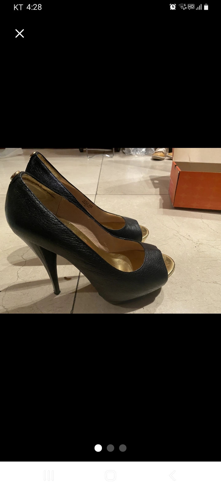 마이클코어스 하이힐 신발