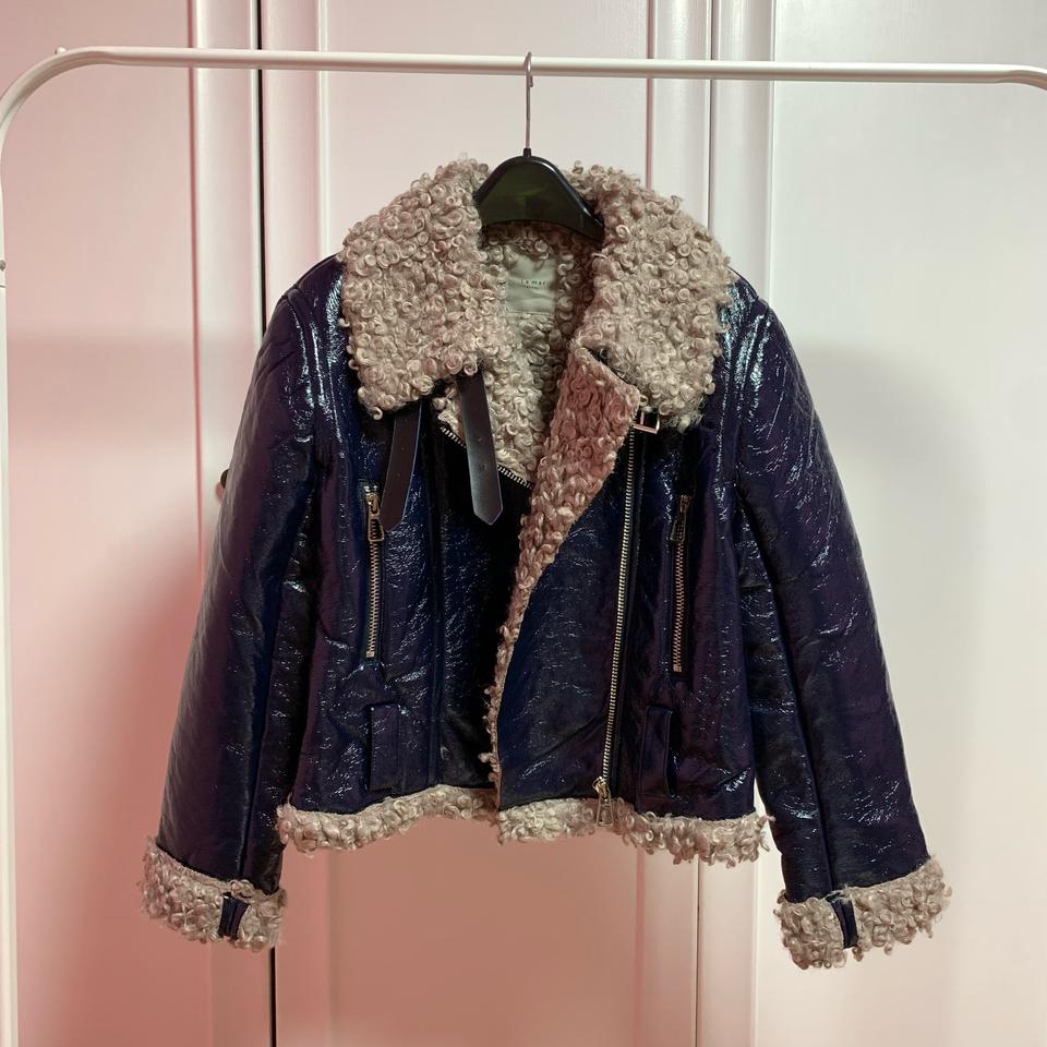 가죽 자켓 벨트포함 새상품