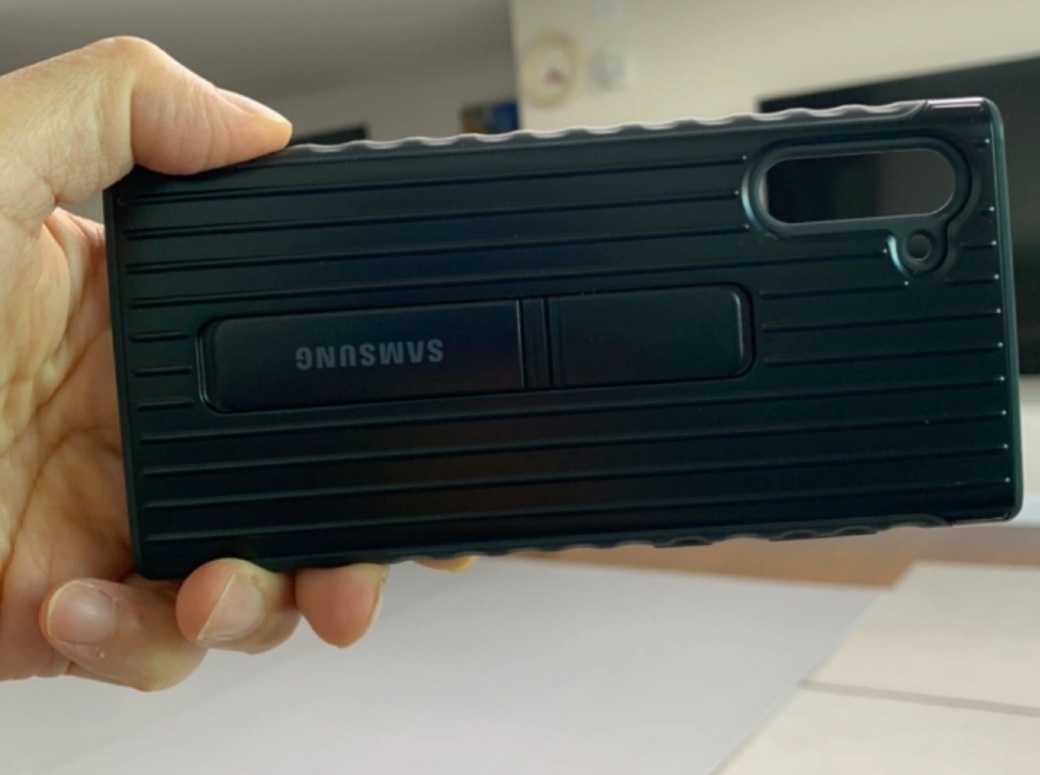 정품 갤럭시 노트10 프로텍티브 스탠딩 케이스 판매합니다