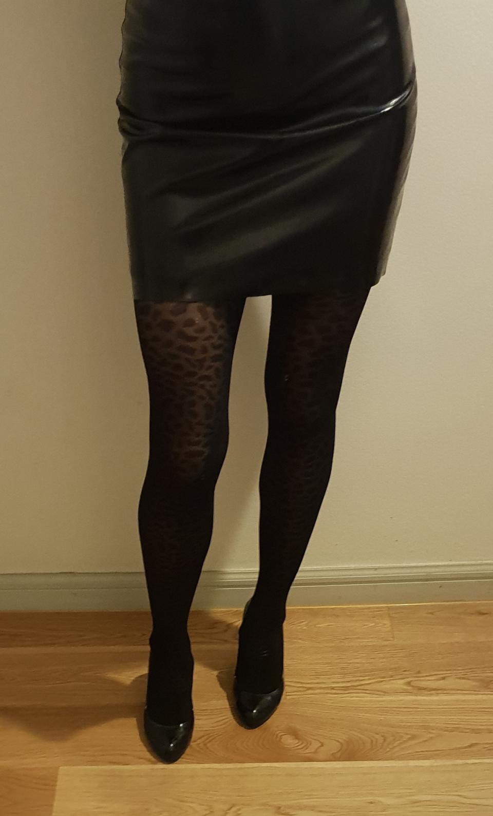 <새상품>파멜라만 레오파드 스타킹