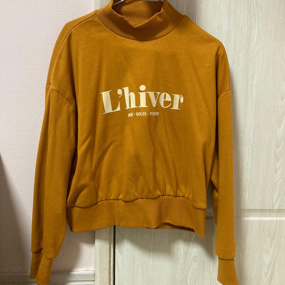 [H&M] 기모 목 폴라 티