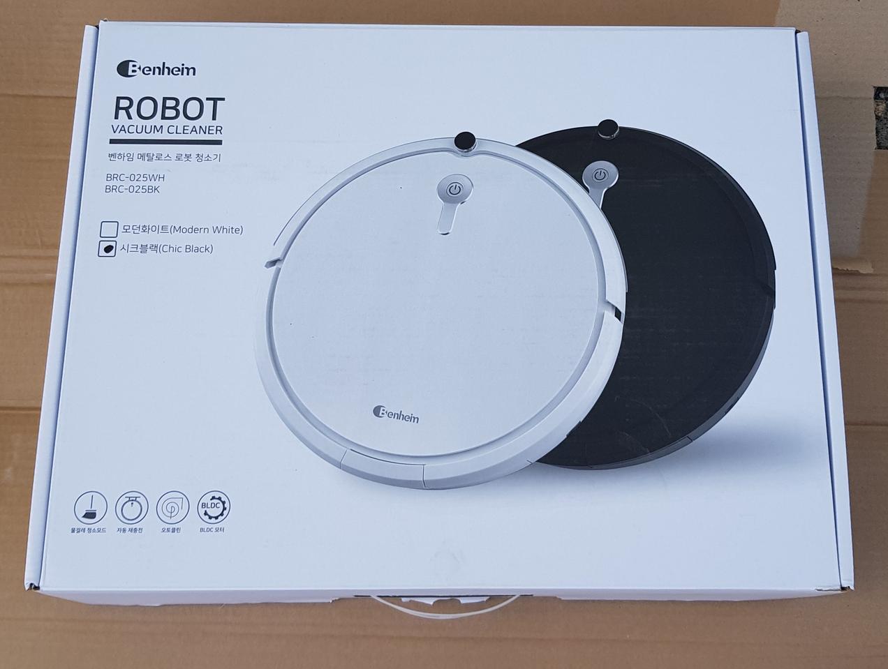 새제품 벤하임 물걸레 로봇 청소기