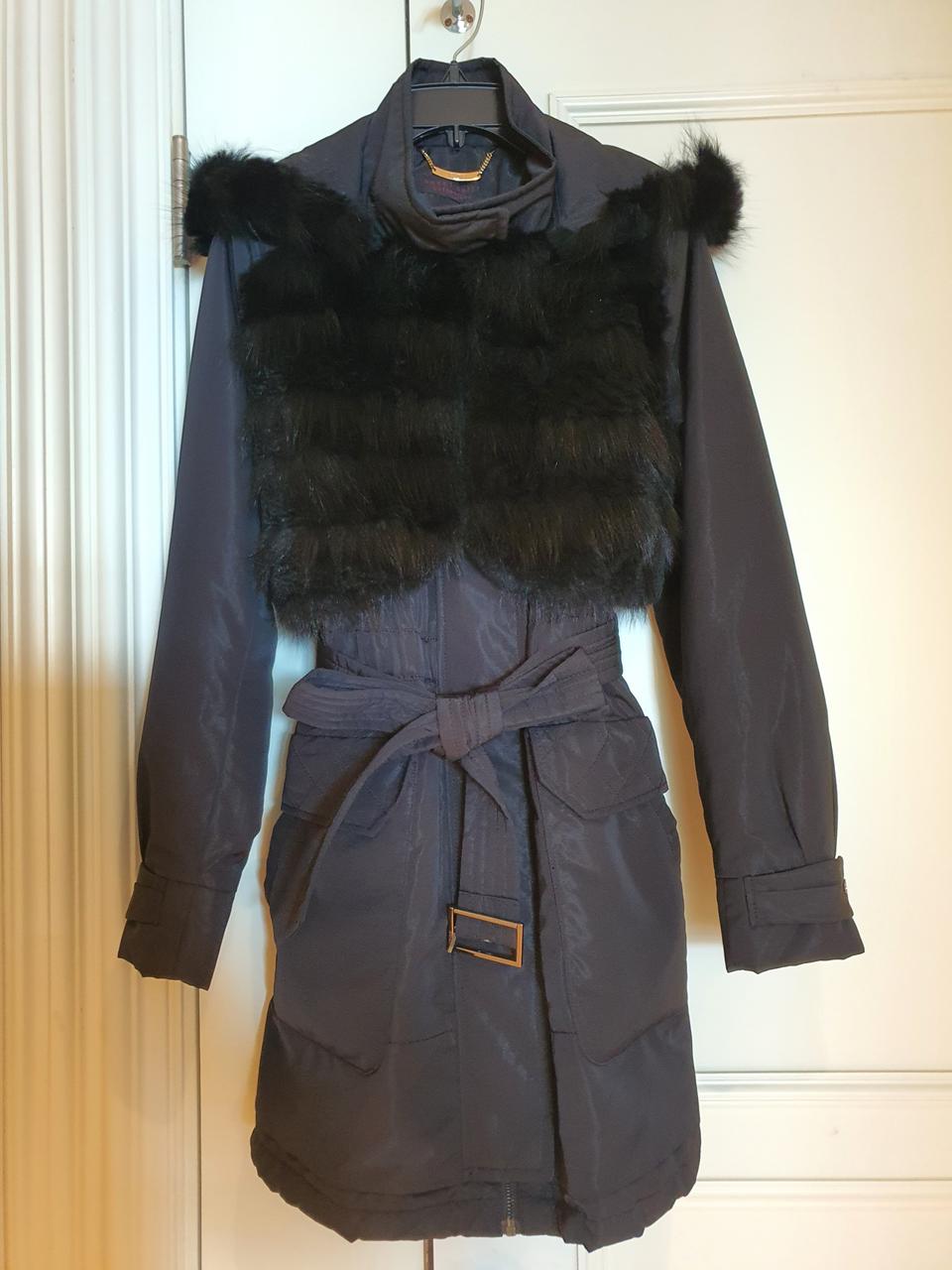 렉스 여우털 코트