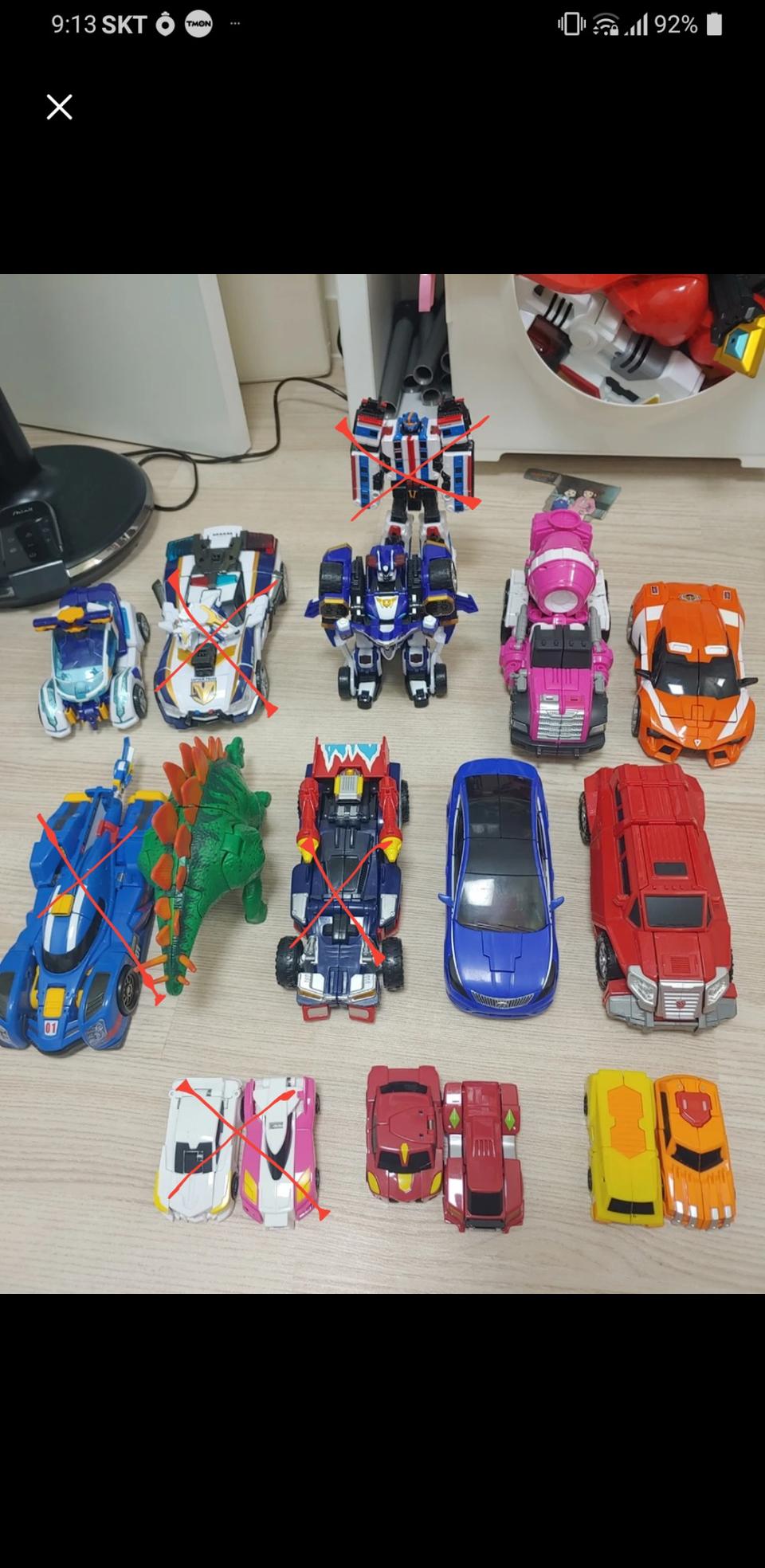 카봇 . 또봇. 미니특공대 등등 개당 15000