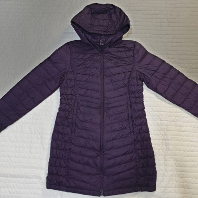 네파 여성 경량 하프 패딩(구스) 95