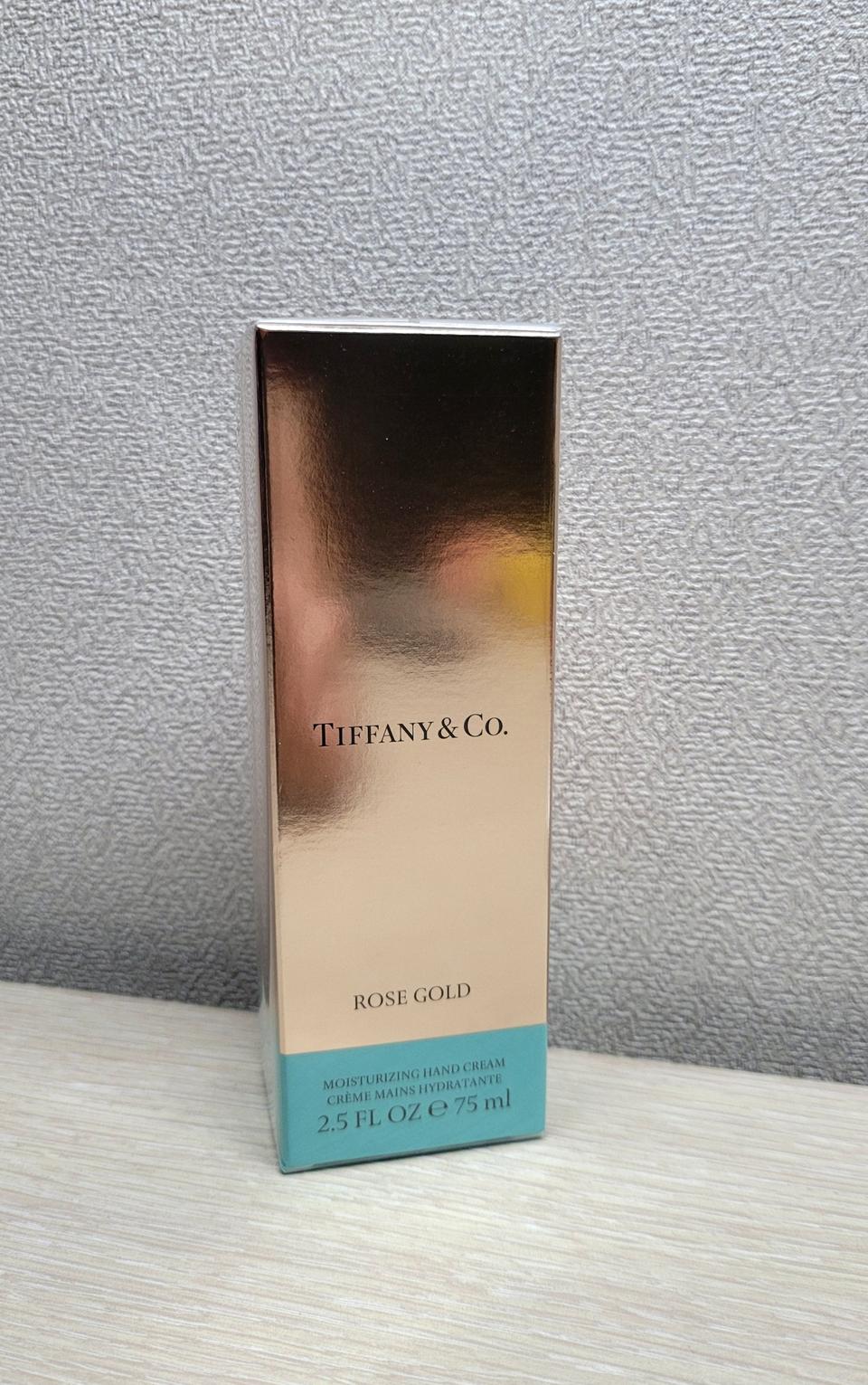 '티파니 앤 코' 로즈 골드 핸드크림