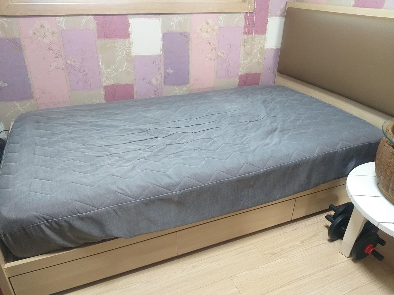 시몬스 수납형 침대 슈퍼잉글