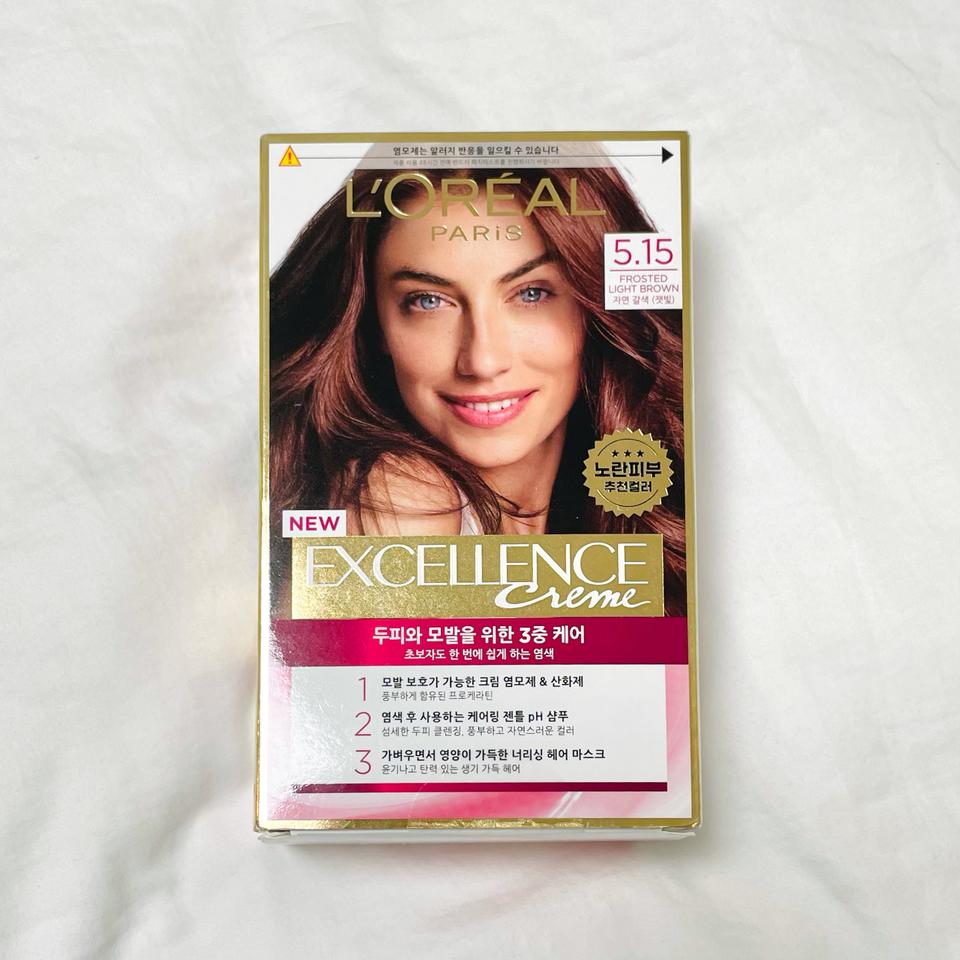 로레알파리 엑셀랑스 염색약 5.15 자연갈색
