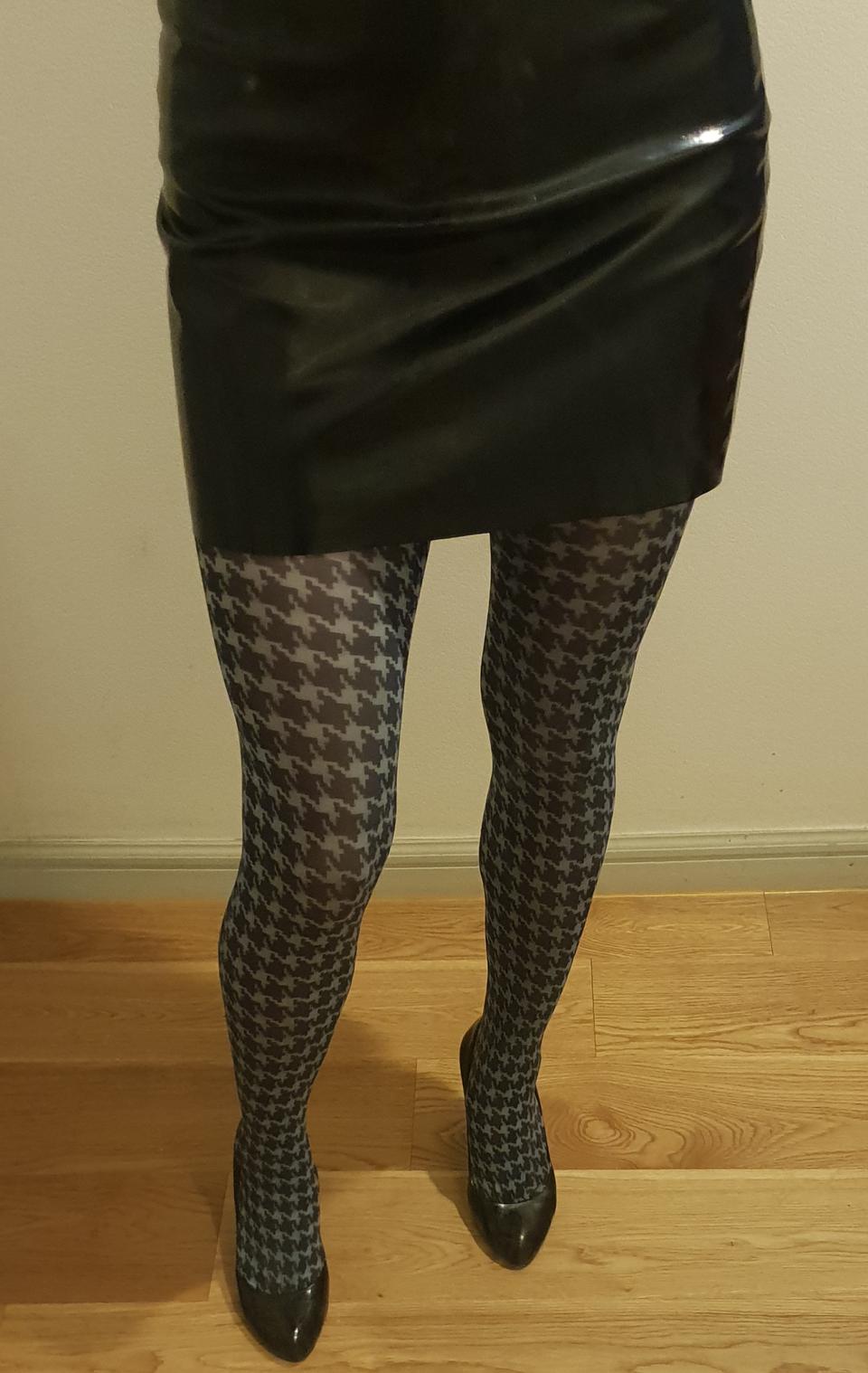 <새상품>파멜라만 도그투스 프린트 스타킹