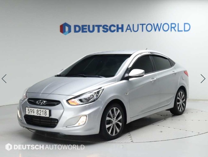 현대 신형 엑센트 4DR 1.6 VGT 디젤 럭셔리