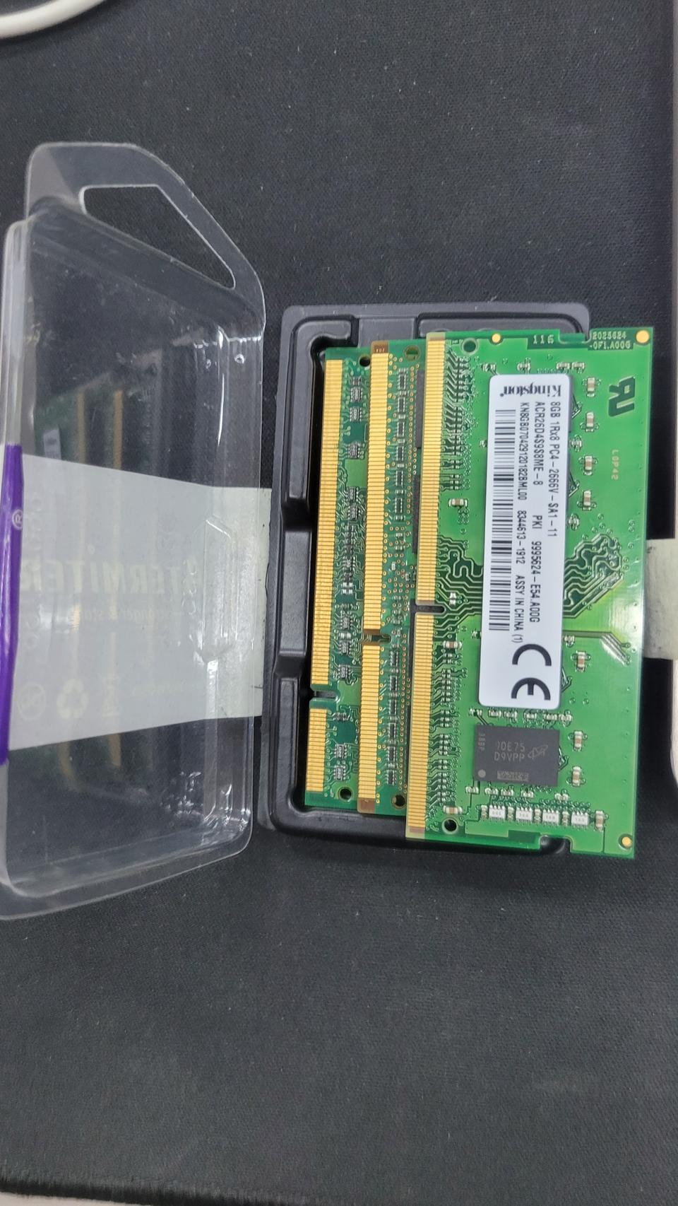 노트북용메모리 8g ddr4