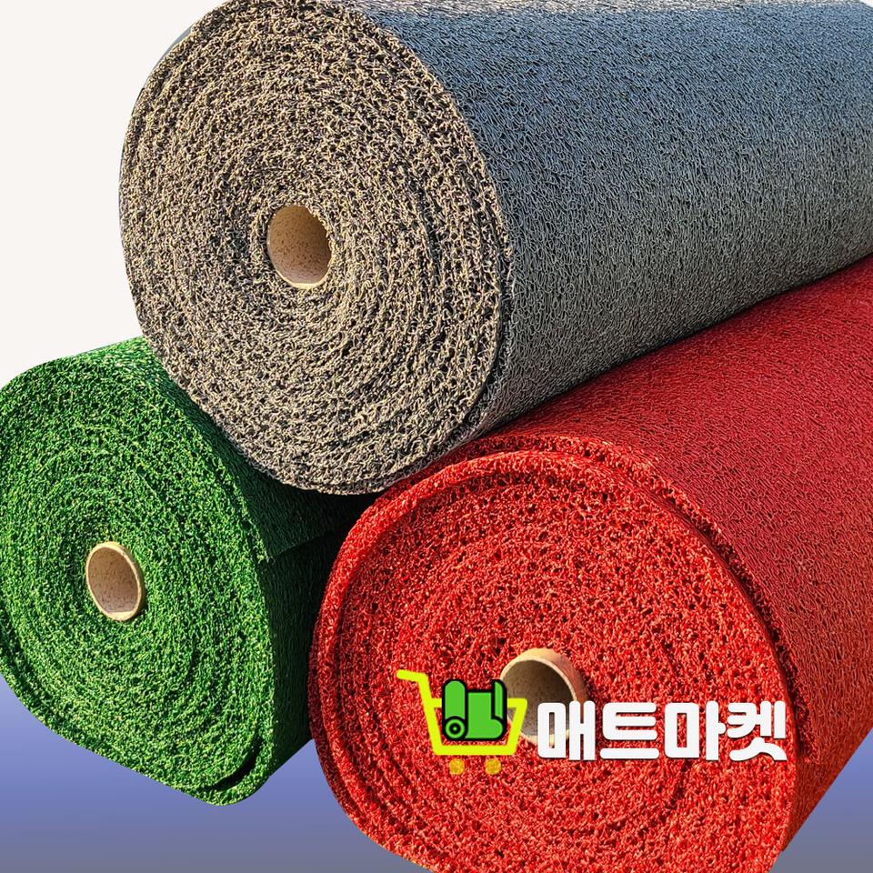 [새상품]쿠션롤(코일롤)-미끄럼방지 입출구매트 수영장 휴게소 사우나 마트