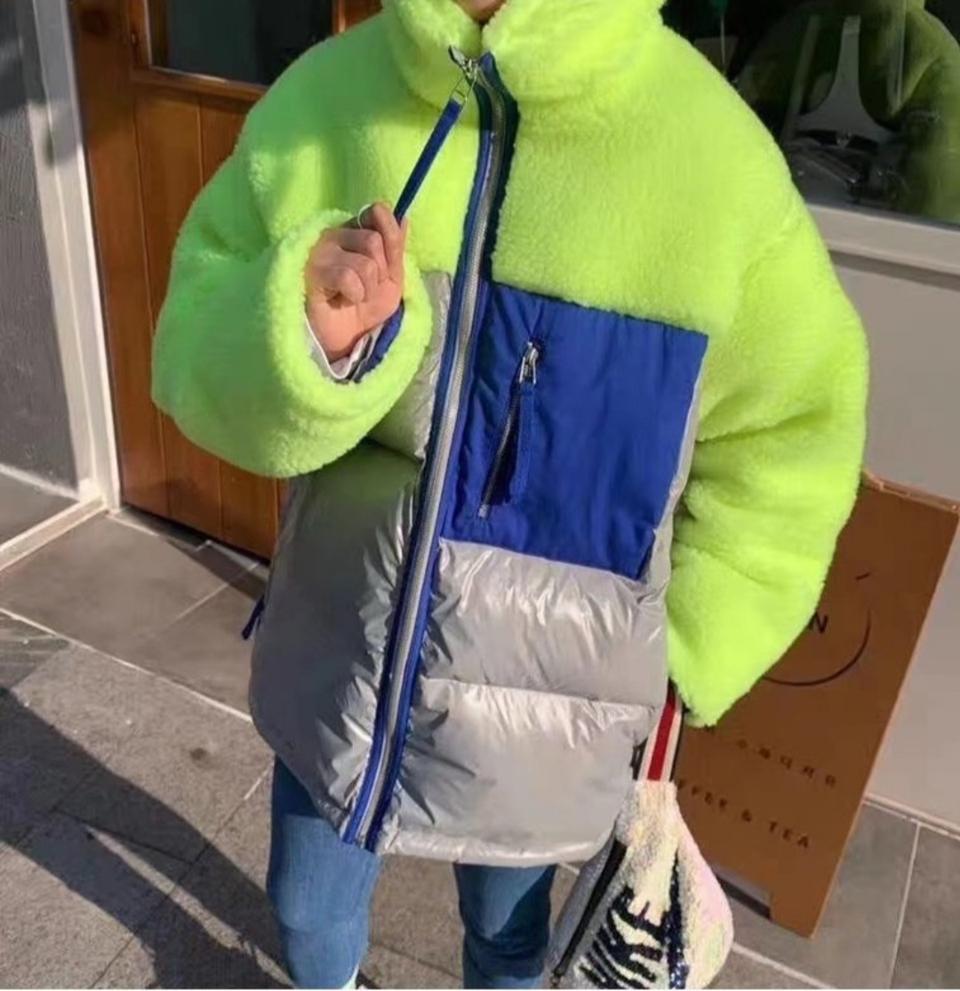 [새제품]양털뽀글이패딩