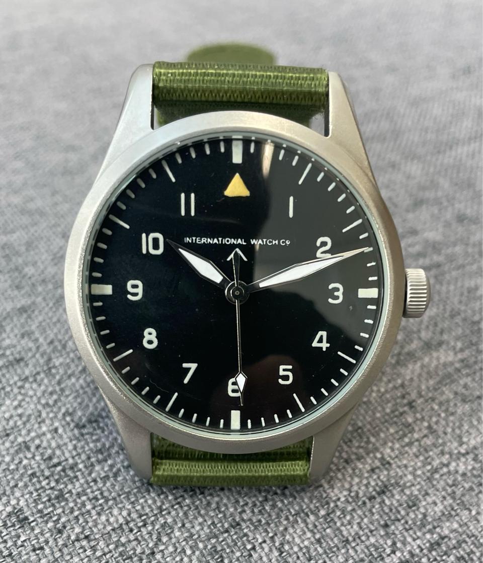 밀리터리 빈티지 시계 뒷면 스켈리턴 오토무브.