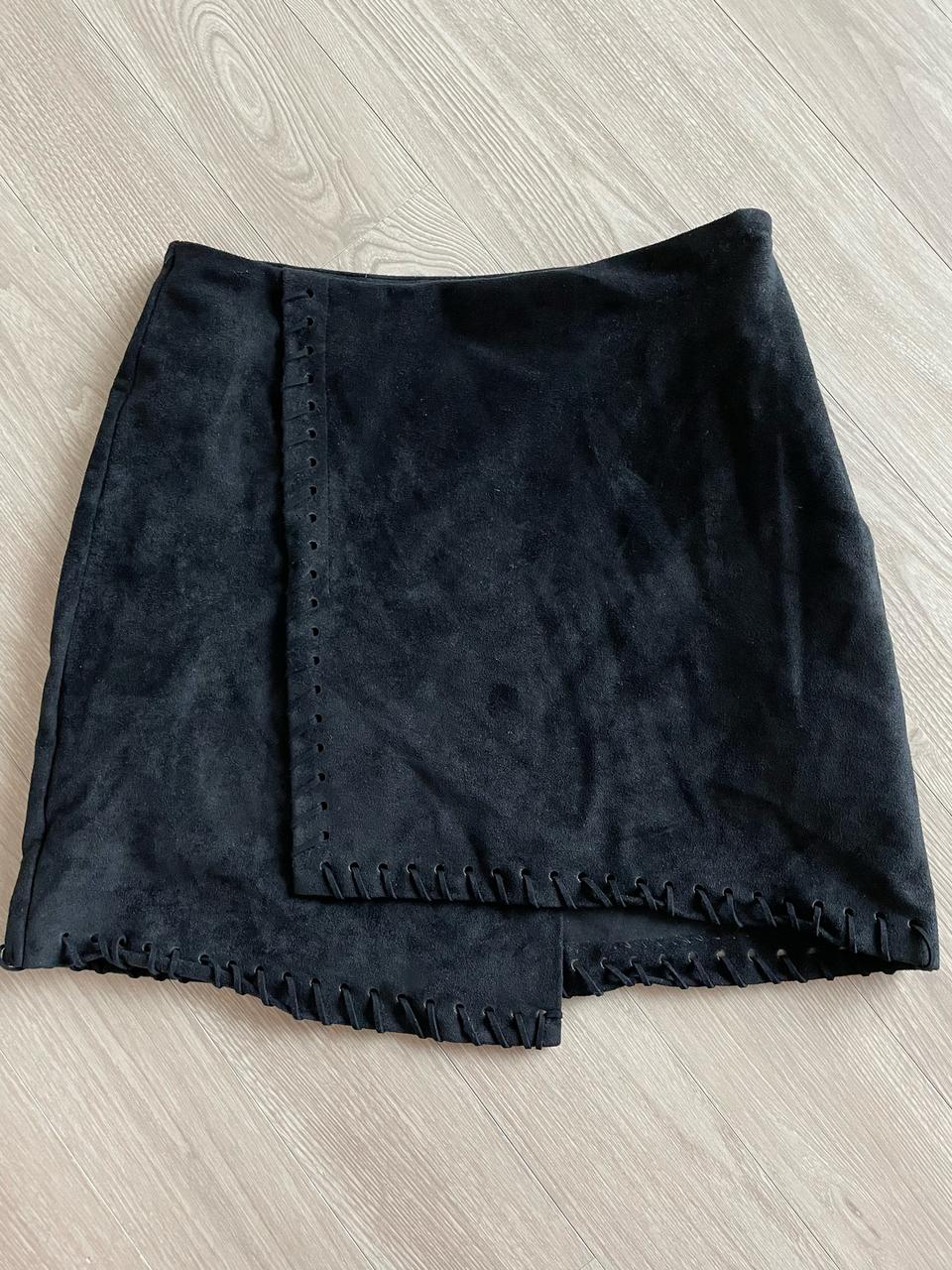 보헤미안 스타일 스웨이드 치마S