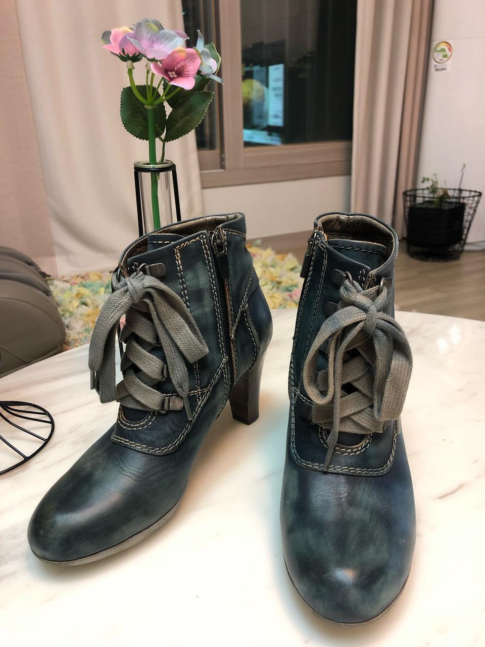 소다 빈티지 스탈 앵클부츠 235