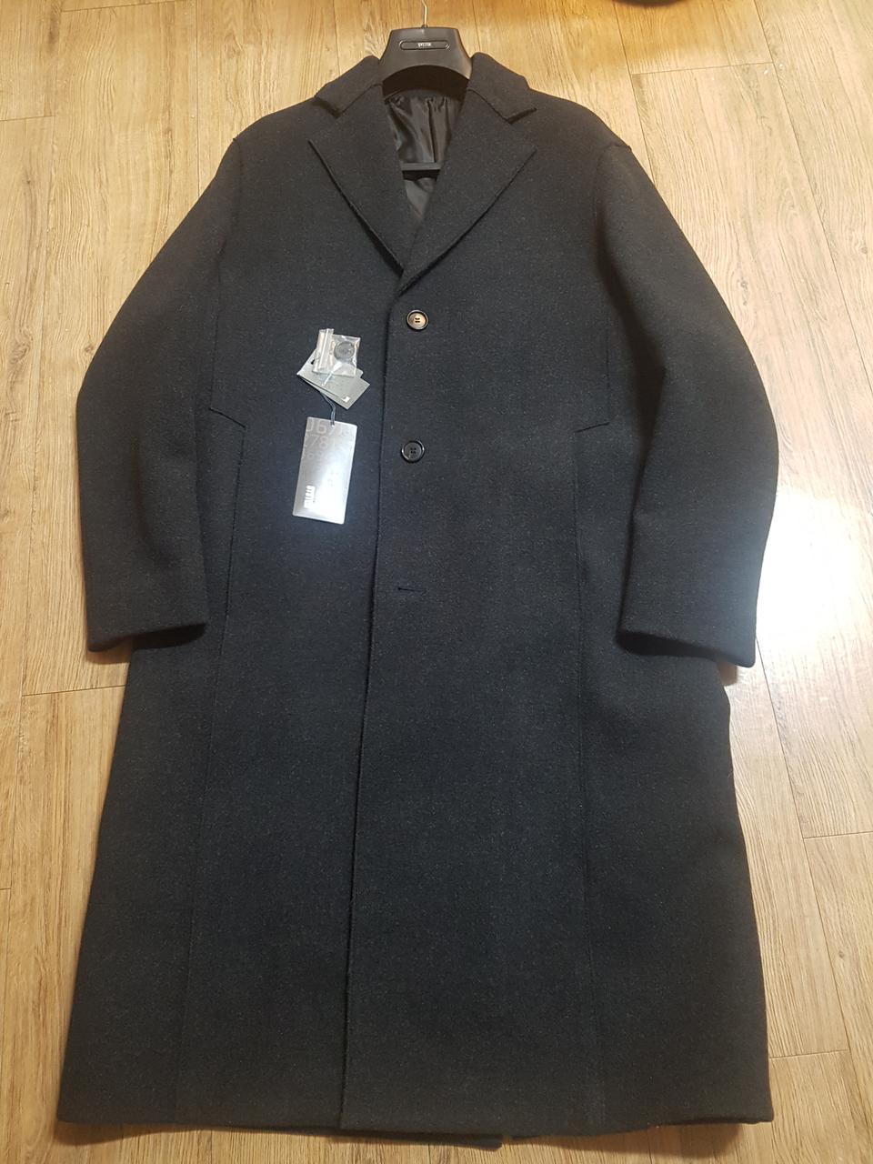 시스템옴므 캐시미어 핸드메이드 코트 95 차콜그레이 [택채 새상품]